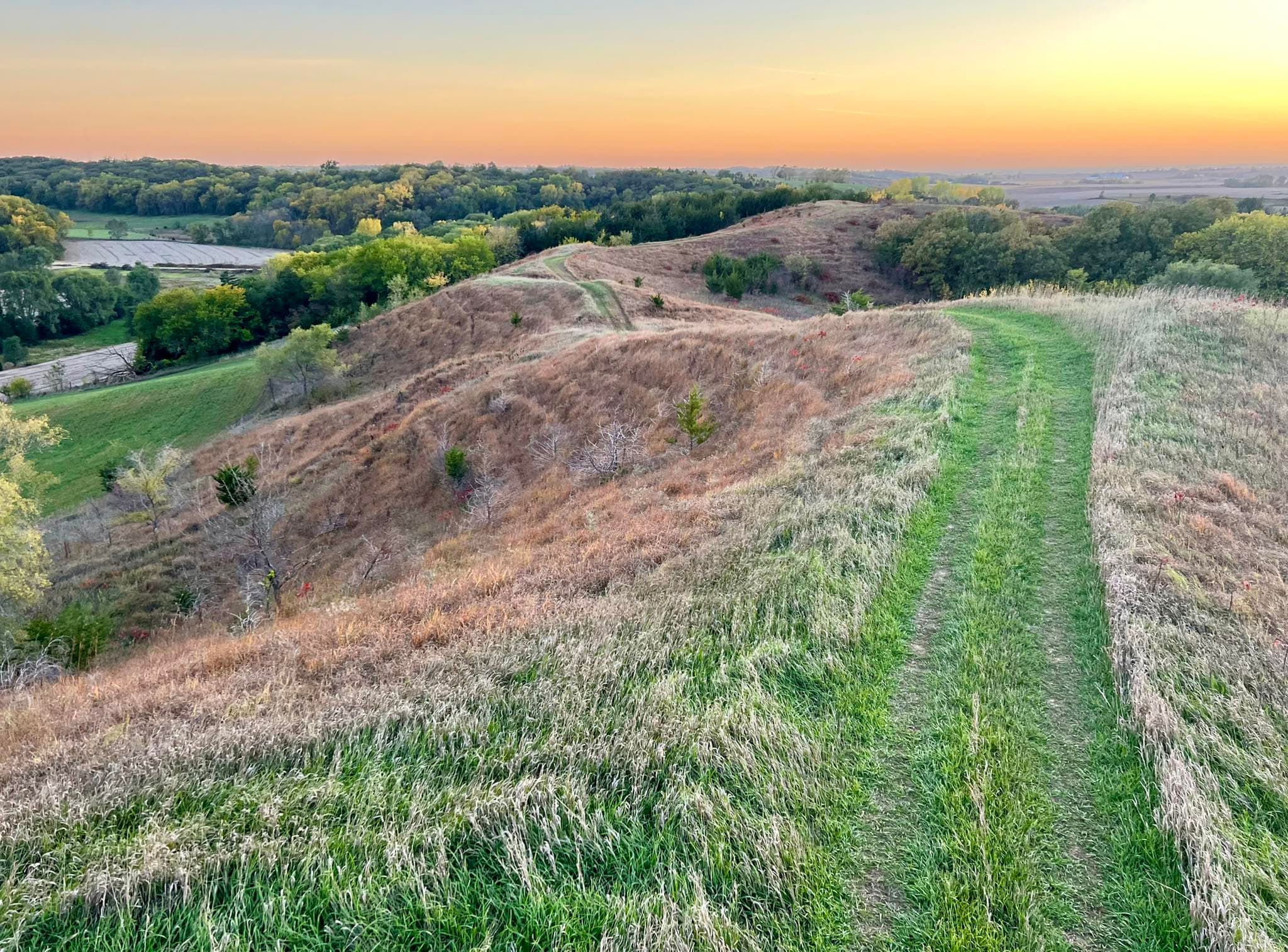Elysian Prairie — Loess Hills native prairie in western Iowa